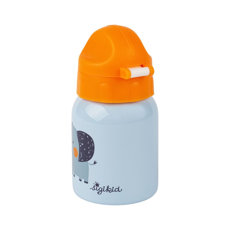 Sigikid Edelstahl Kinder Trinkflasche Elefant, 250ml Vierteljährliche Förderung