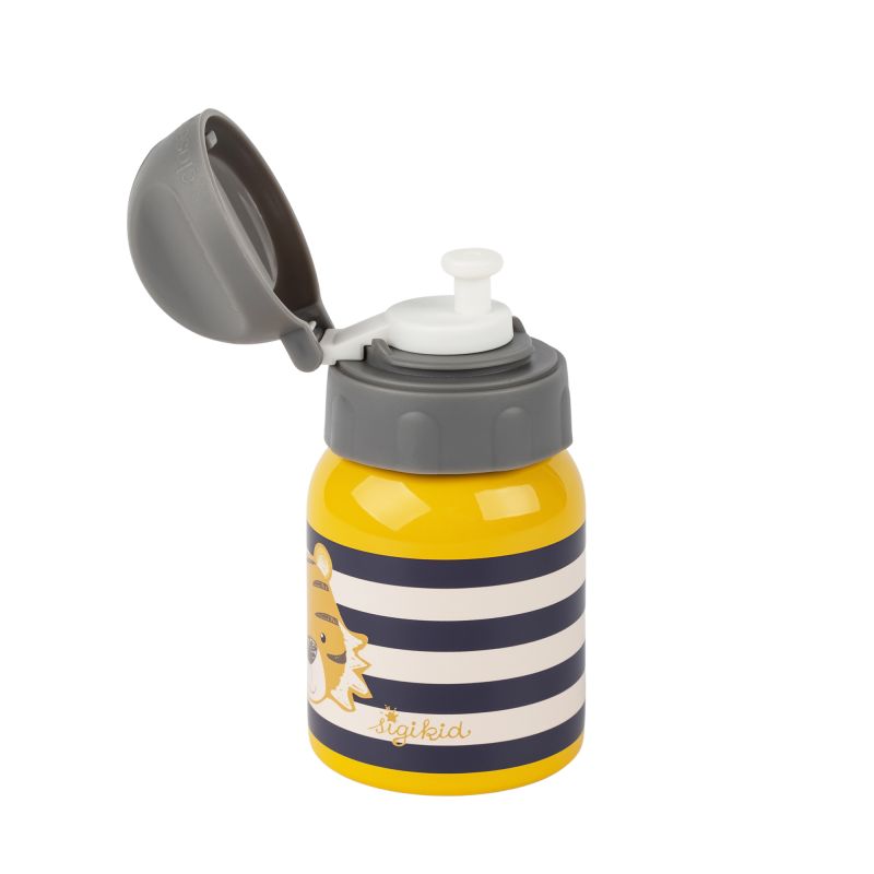 Sigikid Edelstahl Kinder Trinkflasche Tiger, 250ml Weihnachtsangebot