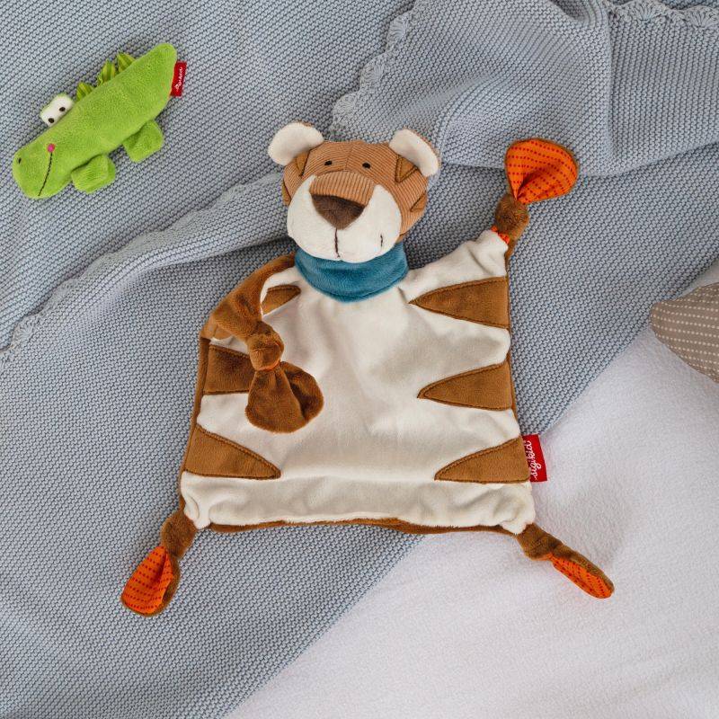 Sigikid Baby Schnuffeltuch Tiger 50% Rabatt für begrenzte Zeit