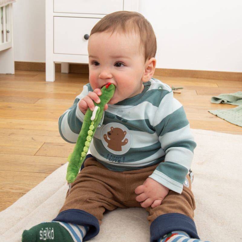 Sigikid Baby Rassel Krokodil, Red Stars Meist gekauft