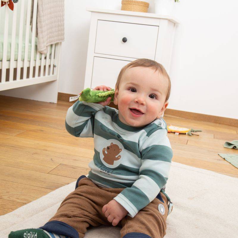 Sigikid Baby Rassel Krokodil, Red Stars Meist gekauft