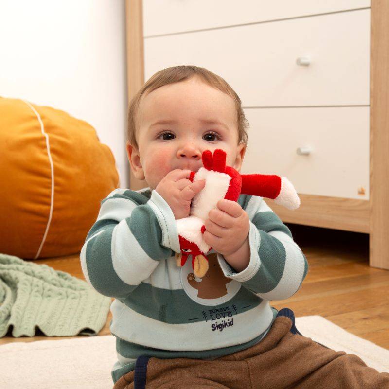 Sigikid Baby Rassel Fuchs, Red Stars Jubiläumsangebot