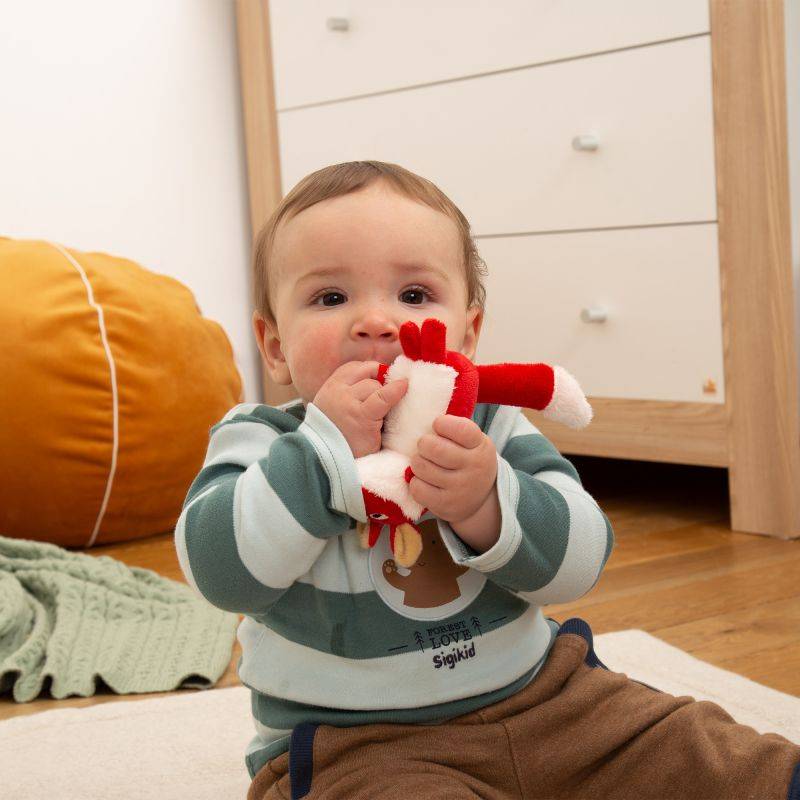 Sigikid Baby Rassel Fuchs, Red Stars Jubiläumsangebot