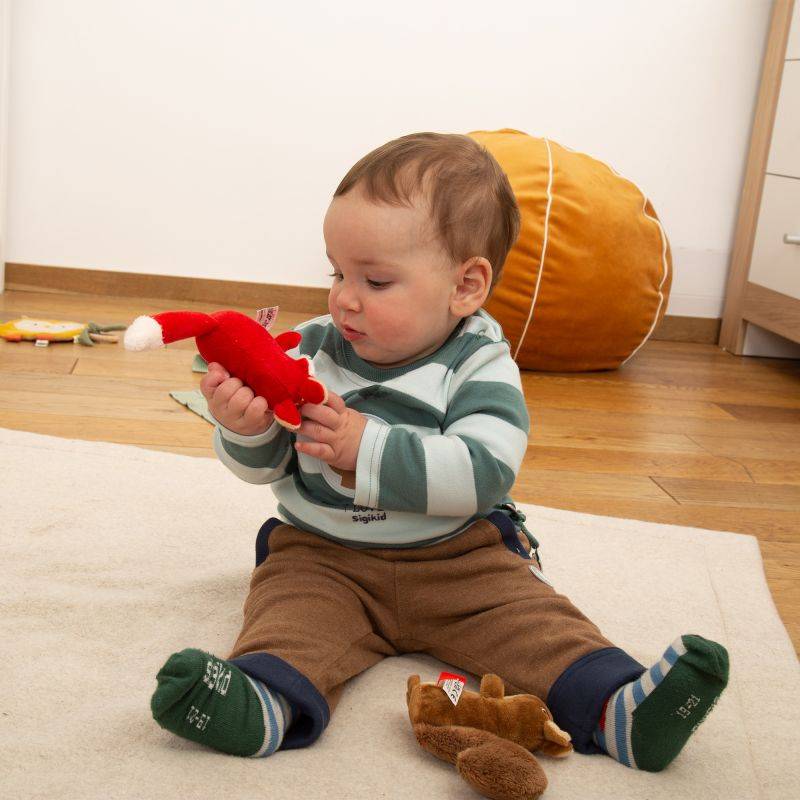 Sigikid Baby Rassel Fuchs, Red Stars Jubiläumsangebot