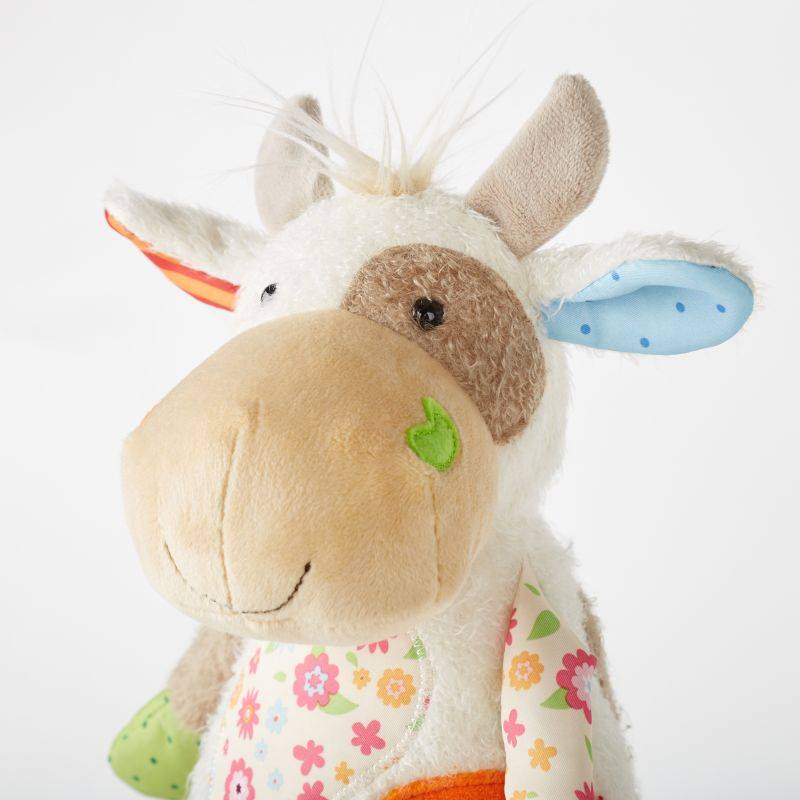 Sigikid Kuscheltier Kuh, Patchwork Sweety Räumungsverkauf