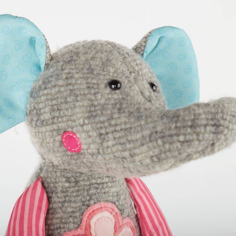 Sigikid Kuscheltier Elefant rosa, Patchwork Sweety Bis zu 65% Rabatt