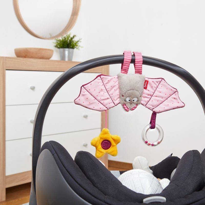 Sigikid Rosa Spielanhänger Fledermaus Auslauf