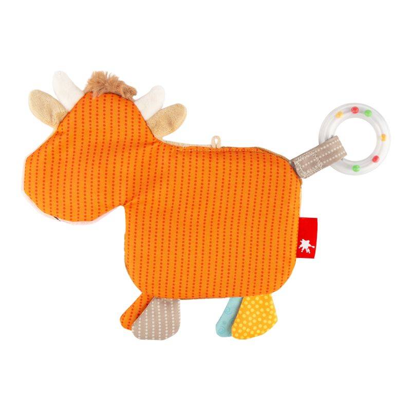 Sigikid Baby Knister Schnuffeltuch Kuh Großer Ausverkauf