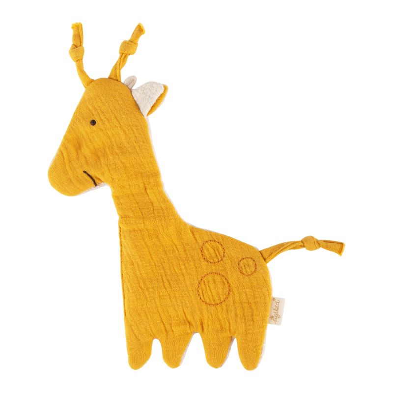 Sigikid Baby Musselin Knister Schnuffeltuch Giraffe Preisnachlass