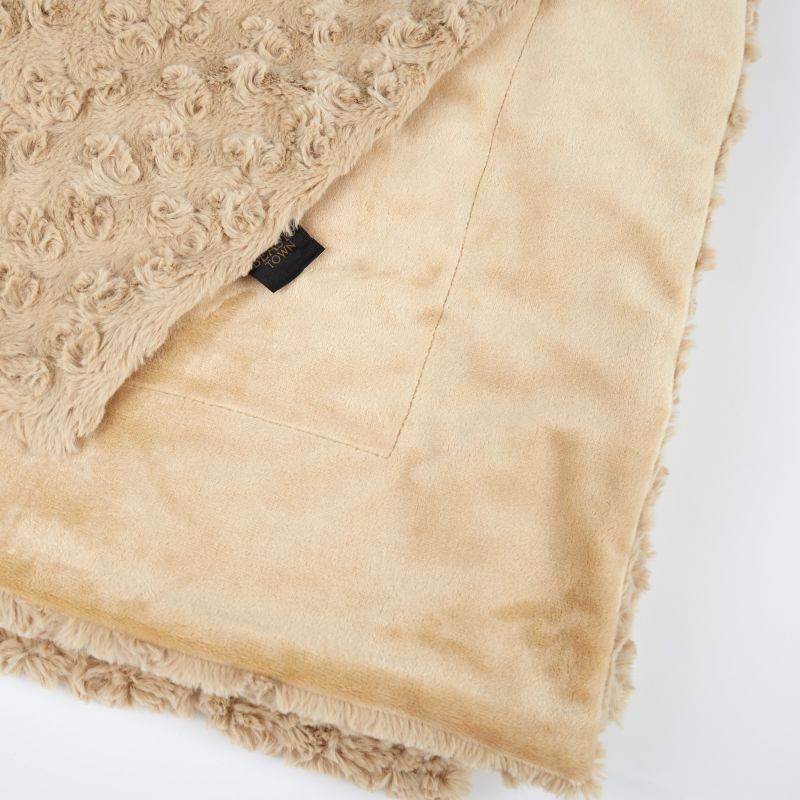 Sigikid Beasts Kuscheldecke Plüsch, beige meliert Vatertagsangebot