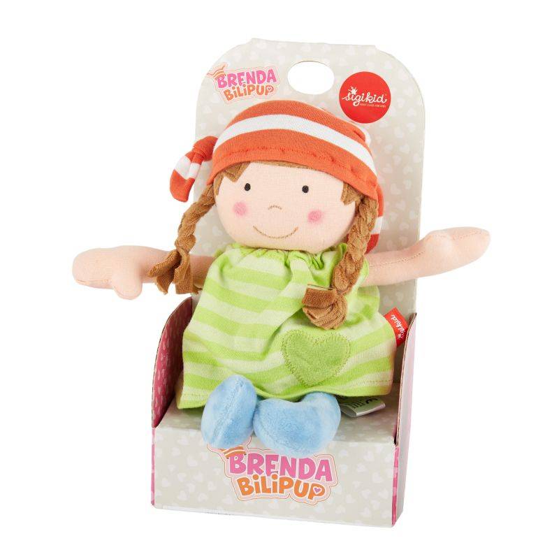 Sigikid Stoffpuppe Brenda Bilipup, grün Jubiläumsangebot