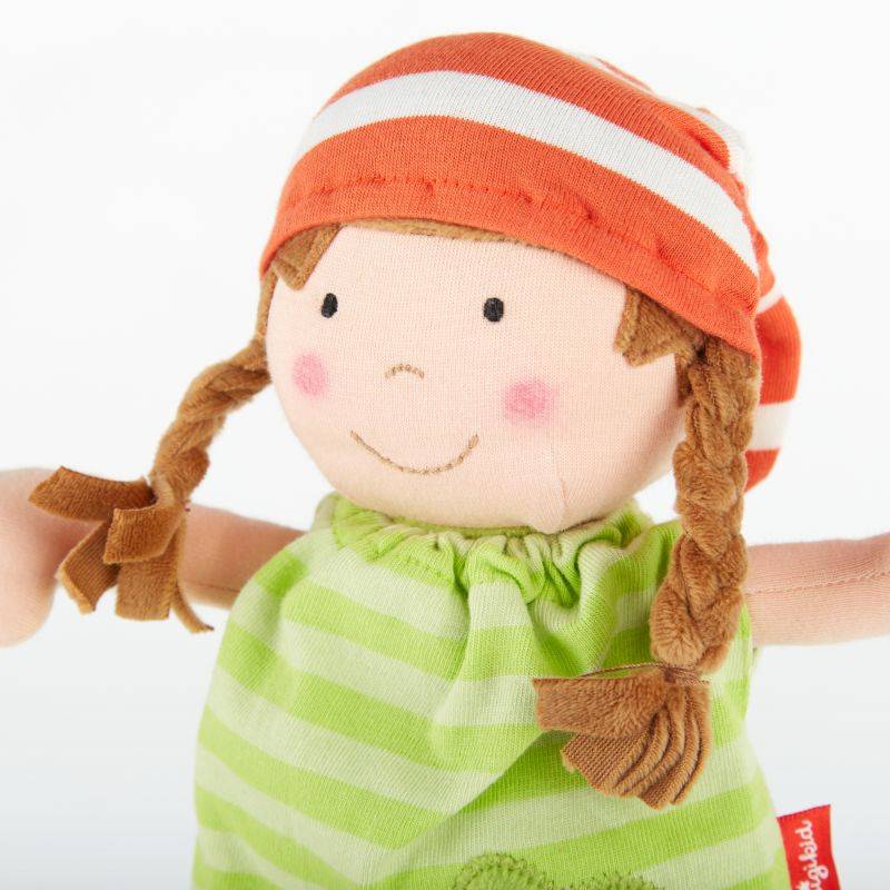 Sigikid Stoffpuppe Brenda Bilipup, grün Jubiläumsangebot