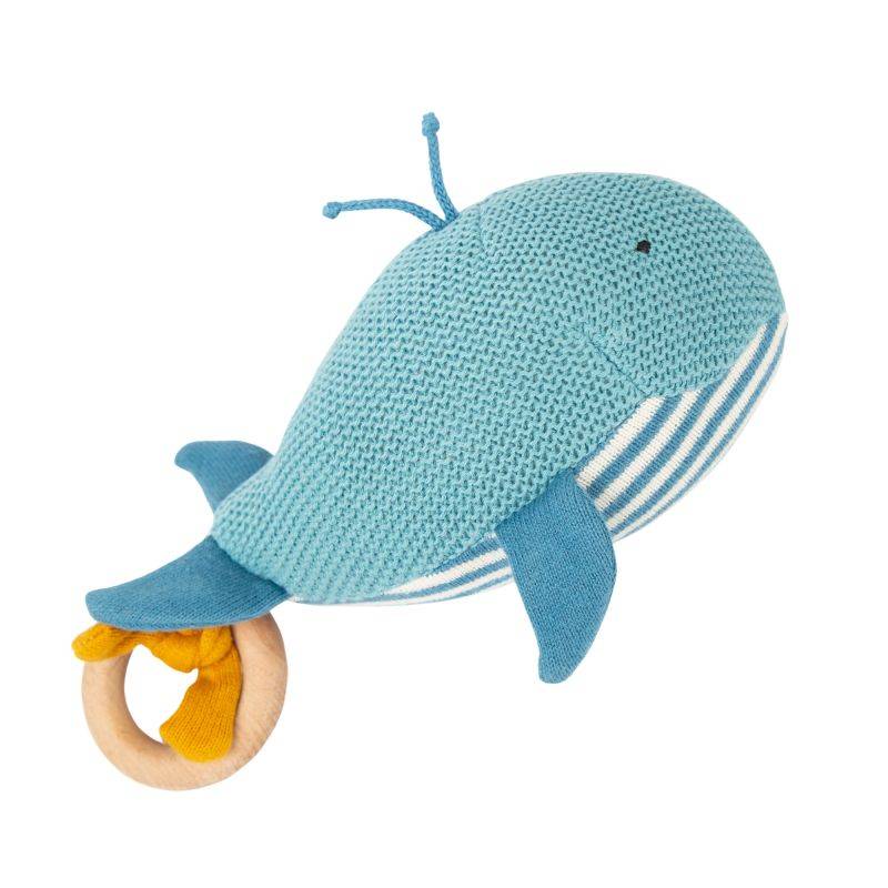 Sigikid Baby Strick-Greifling Wal Neueste Mode