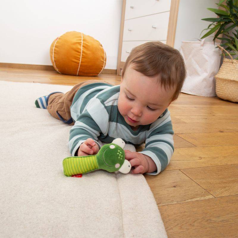 Sigikid Baby Greifling Frosch mit Spiegel, Red Stars Kauf eins, bekomm eins gratis