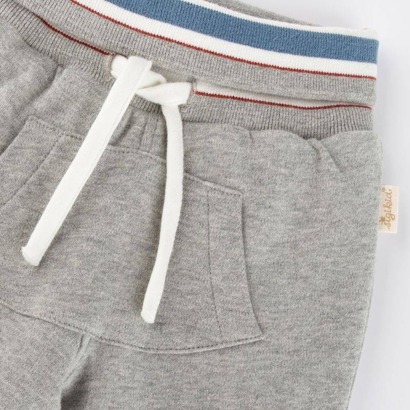 Sigikid Baby Wendehose mit Beinbündchen, grau oder blau Limitierter Zeitrabatt