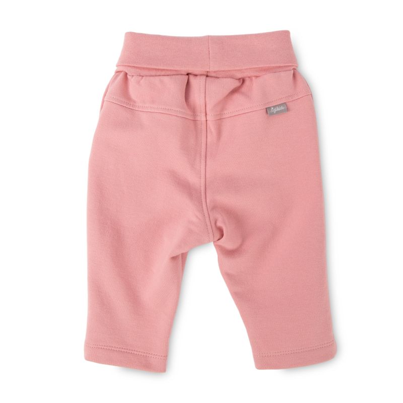Sigikid Baby Sweathose mit Softbund in Rosa Sonderangebot