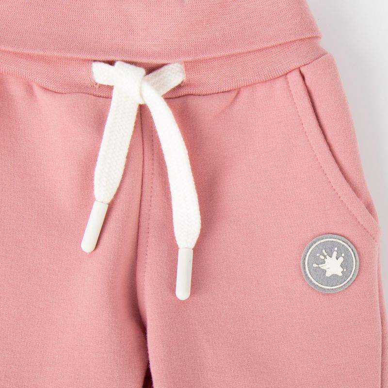 Sigikid Baby Sweathose mit Softbund in Rosa Sonderangebot