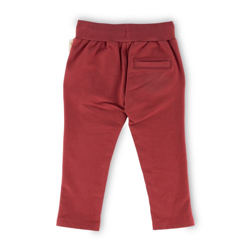Sigikid Kinder Sweathose, dunkelrot Rabatt