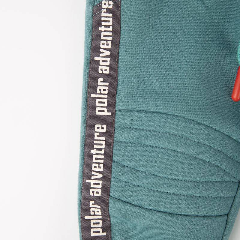 Sigikid Baby Sweathose mit Beinbündchen, türkis Flash Sale