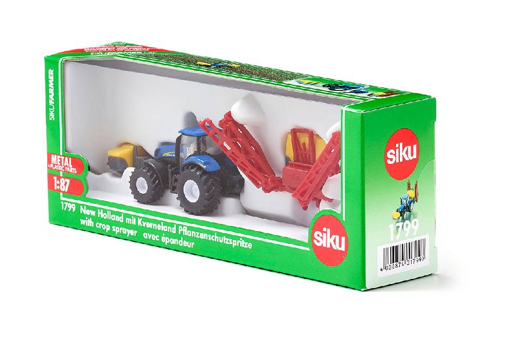 Siku New Holland mit Kverneland Pflanzenschutzspritze 10179900000 Letzte 3 Tage