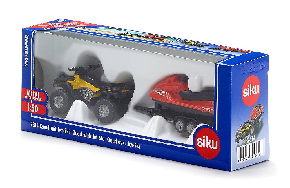 Siku Quad mit Anhänger 10231400004 Bis zu 65% Rabatt