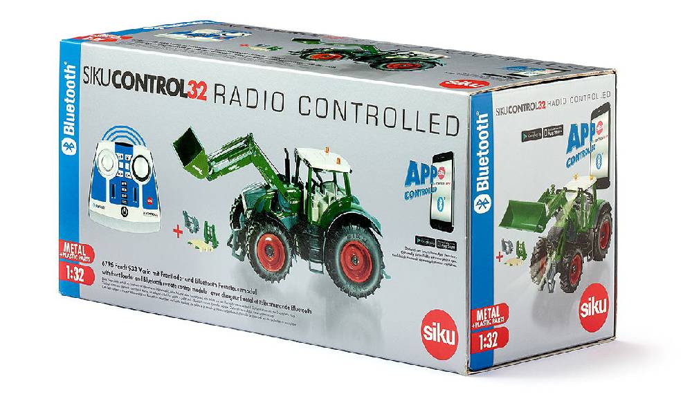 Siku Fendt 933 Vario mit Frontlader Bluetooth Fernsteuermodul und App-Steuerung 10679600000 Vierteljährliche Förderung