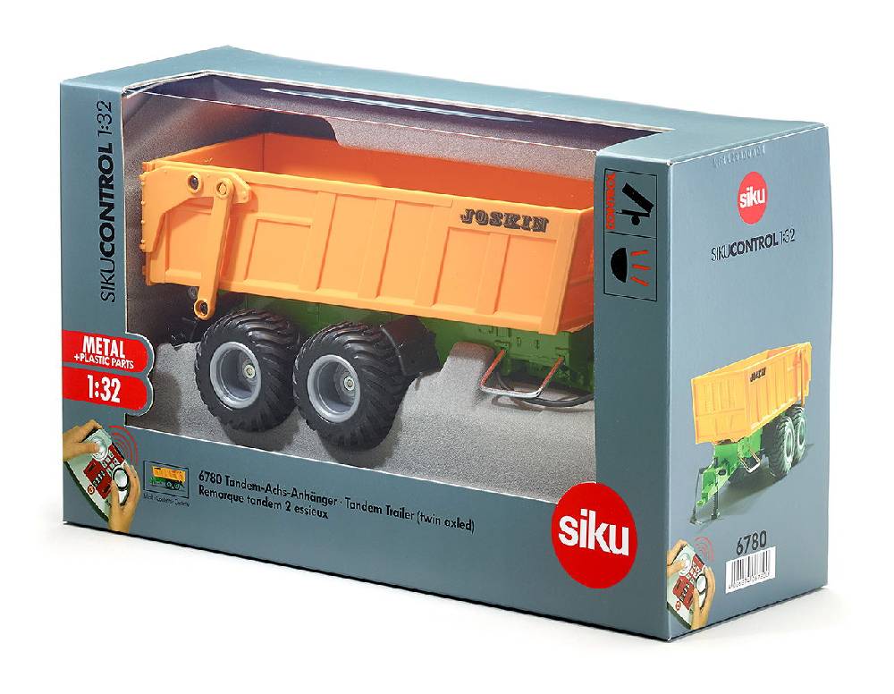 Siku Tandem-Achs-Anhänger 10678000002 50% Rabatt mit kostenlosem Versand