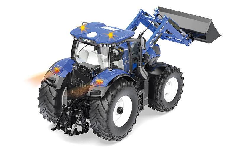 Siku New Holland T7.315 mit Frontlader, App-Steuerung und Bluetooth Fernsteuermodul 10679800000 Kostenloser Versand international