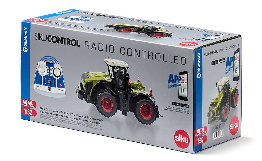 Siku Claas Xerion 5000 TRAC VC mit Bluetooth Fernsteuermodulund App-Steuerung 10679400000 Im Verkauf