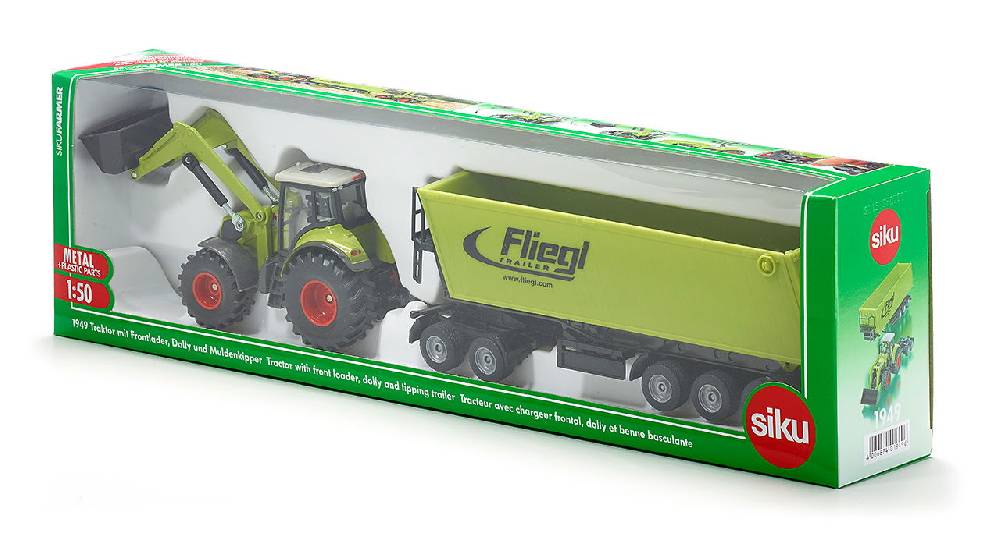 Siku Traktor mit Frontlader, Dolly und Muldenkipper 10194900002 Hotsell