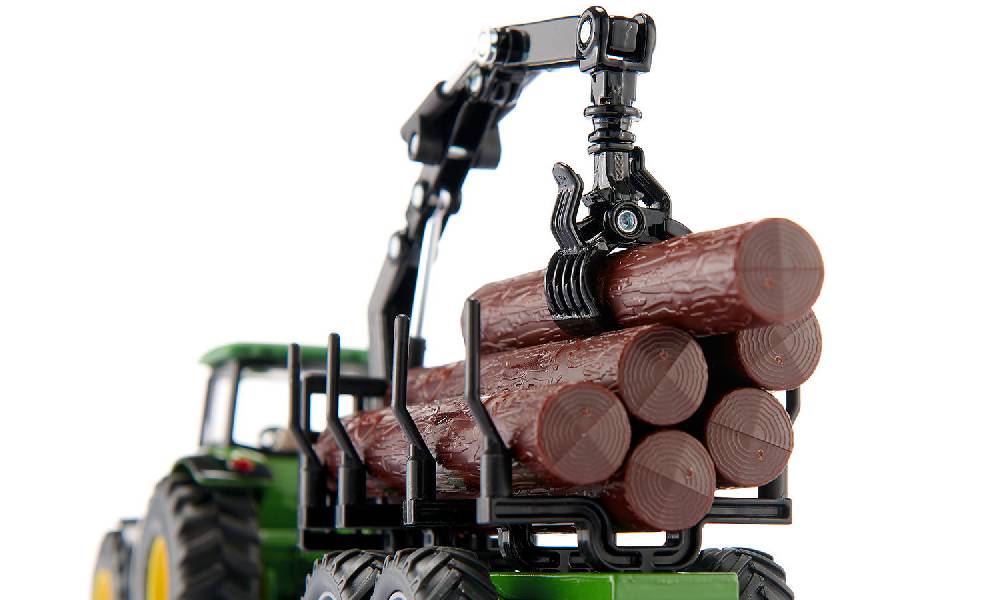 Siku Traktor mit Forstanhänger 10195400003 Black Friday