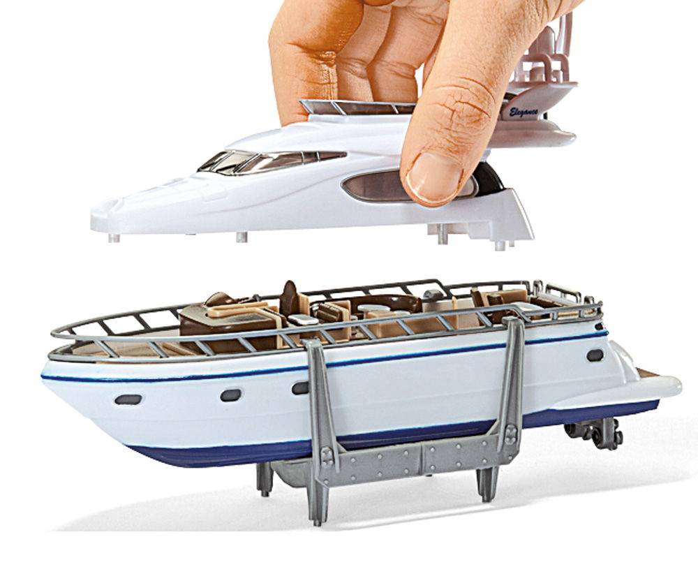 Siku Schwertransport mit Yacht 10184900001 Exklusive Angebote