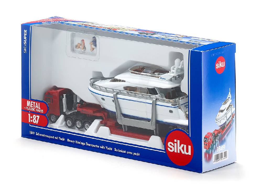 Siku Schwertransport mit Yacht 10184900001 Exklusive Angebote