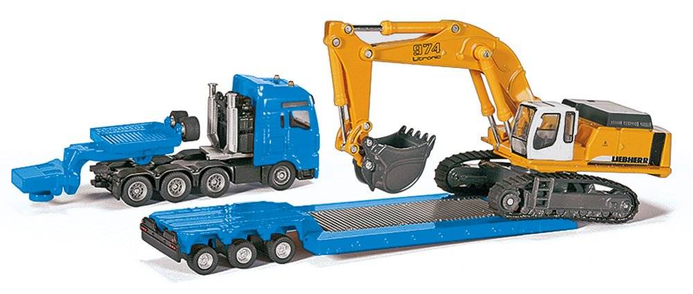 Siku Schwertransporter mit Tiefbettauflieger 10184700003 JETZT KAUFEN