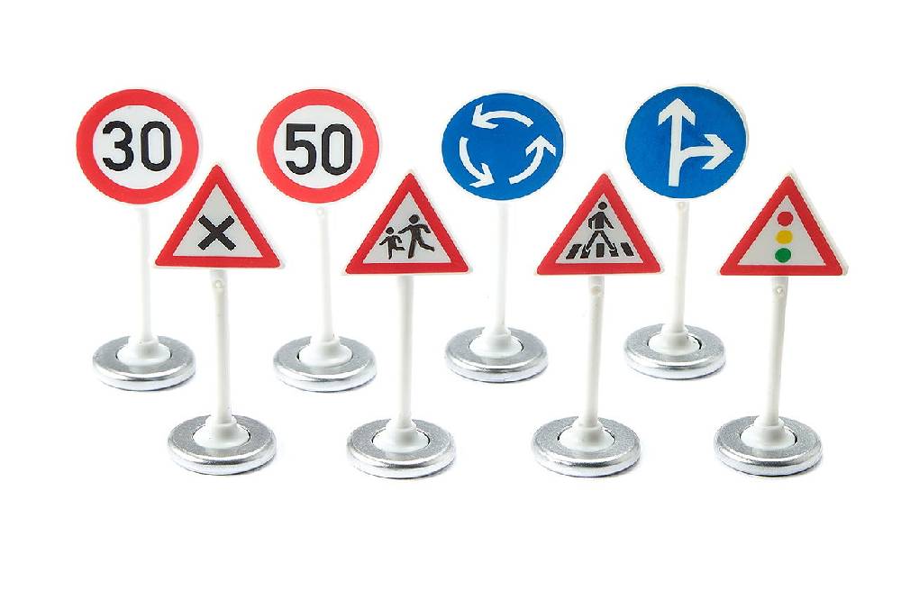 Siku Ampeln mit Verkehrsschildern 10559700004 Auslauf