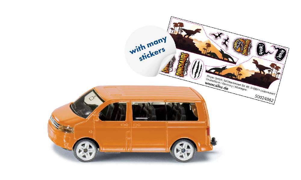 Siku VW Multivan mit Dino-Stickern 10107000011 Rabatt