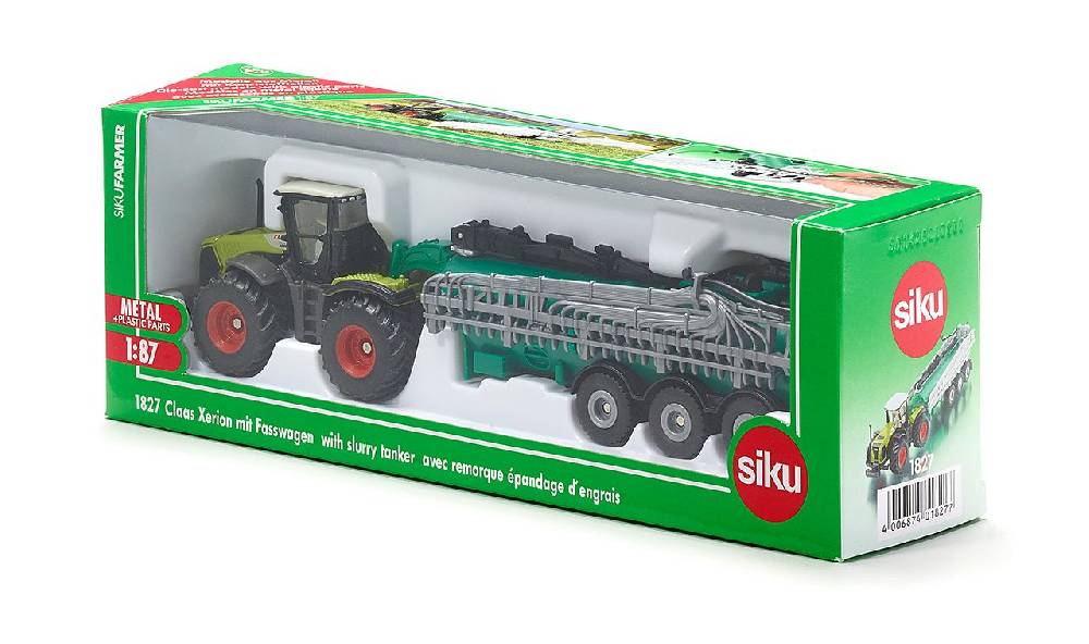 Siku Claas Xerion mit Fasswagen 10182700002 Riesige Rabatte