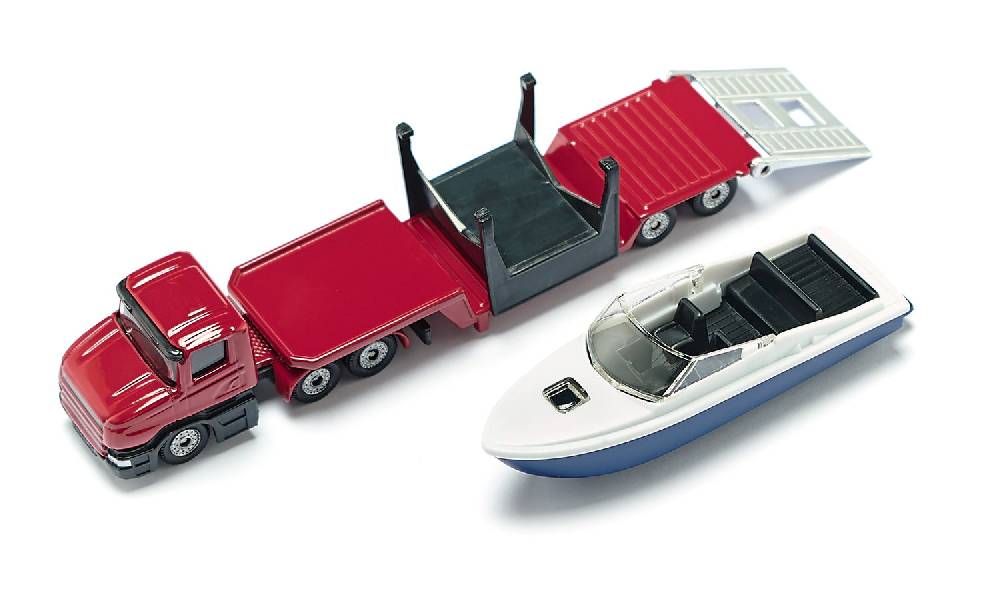Siku Tieflader mit Boot 10161300002 Riesige Ersparnisse