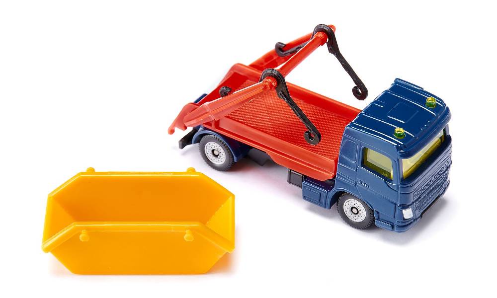 Siku LKW mit Absetzmulde Lagerräumung