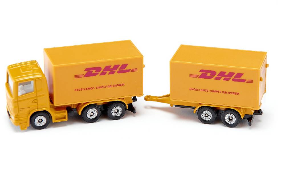 Siku LKW mit Anhänger DHL 10169400001 Räumungsverkauf