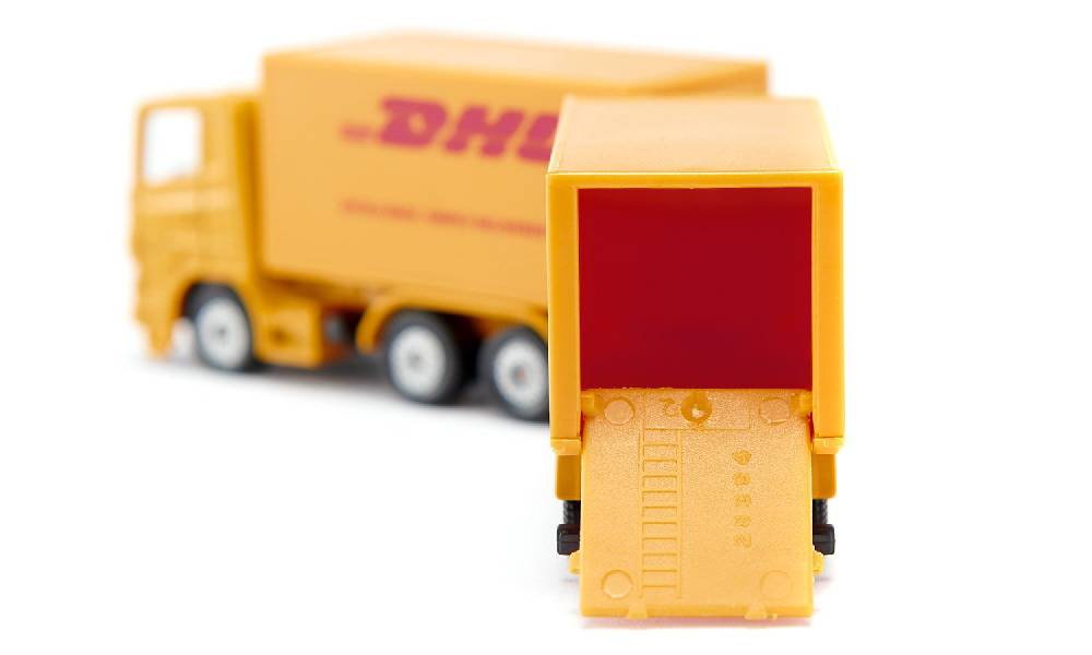 Siku LKW mit Anhänger DHL 10169400001 Räumungsverkauf