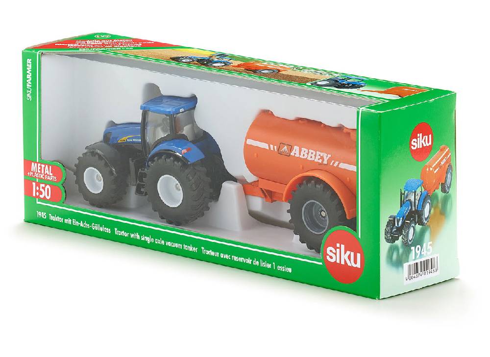 Siku Traktor mit Ein-Achs-Güllefass 10194500001 Exklusivangebot