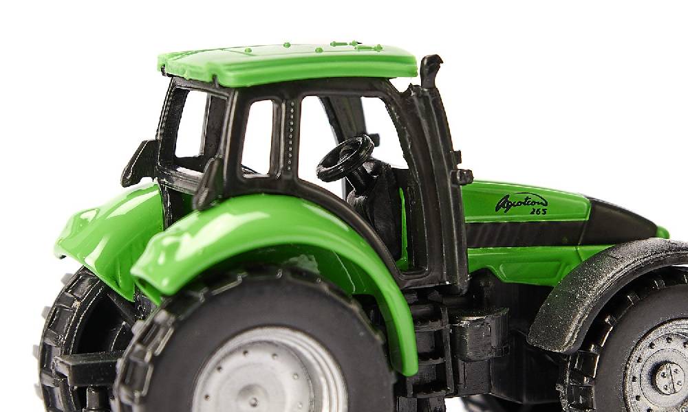 Siku DEUTZ-FAHR mit Fortuna 2-Achs Anhänger 10160600000 Nur noch ein Tag übrig