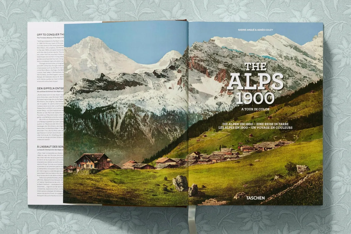 TASCHEN The Alps 1900. A Portrait in Color Sonderangebot der Fabrik
