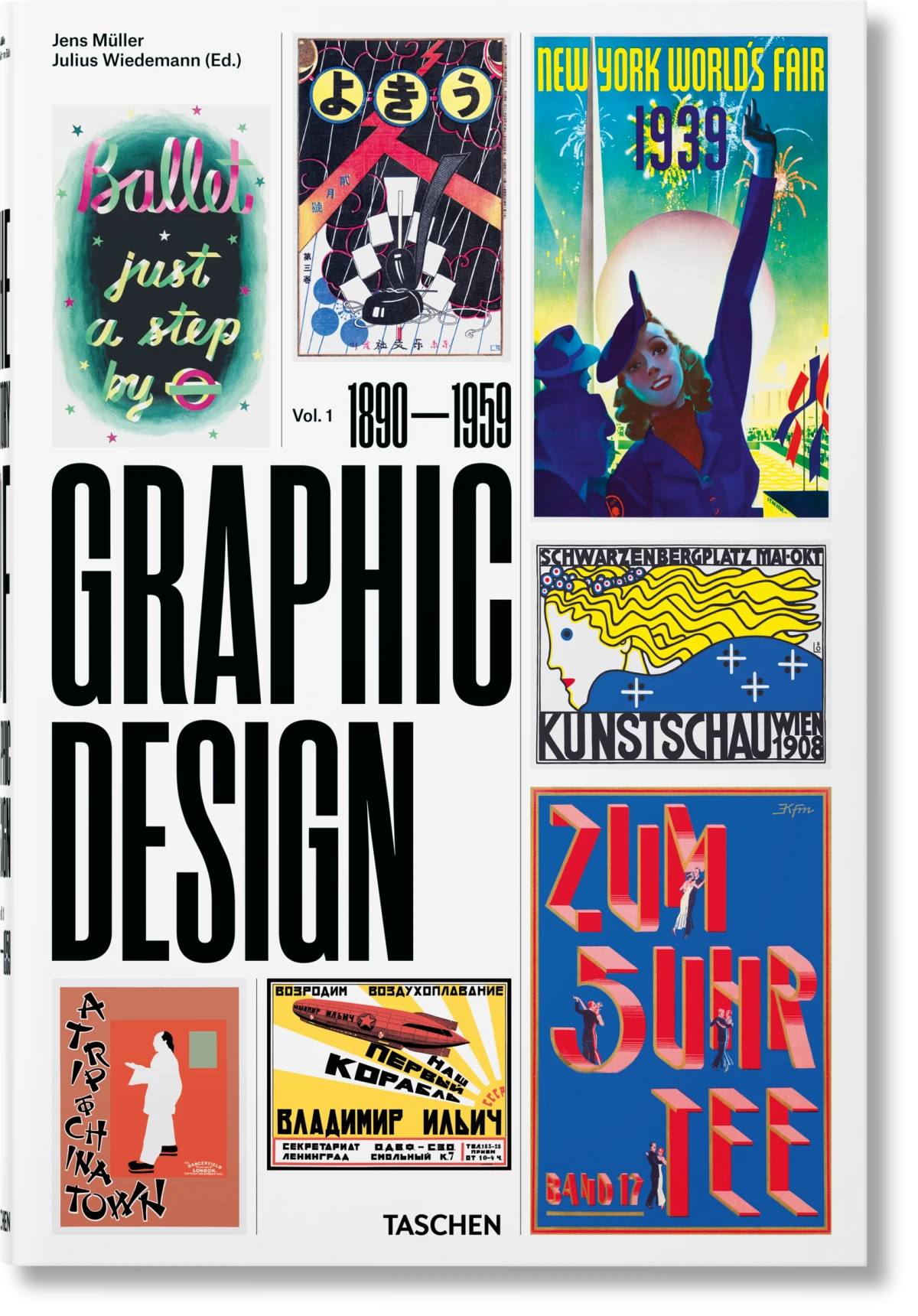 TASCHEN The History of Graphic Design. Vol. 1. 1890–1959 Nur noch ein Tag übrig