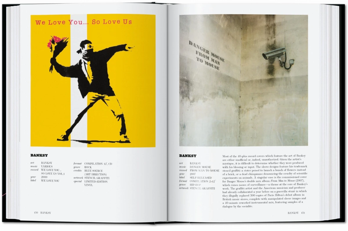 TASCHEN Art Record Covers. 40th Ed Valentinstagsangebot