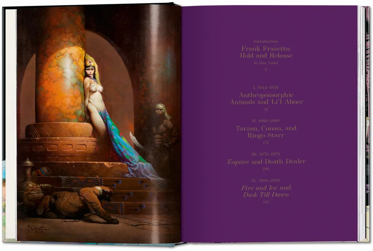 TASCHEN The Fantastic Worlds of Frank Frazetta. 40th Ed Clearance-Verkauf