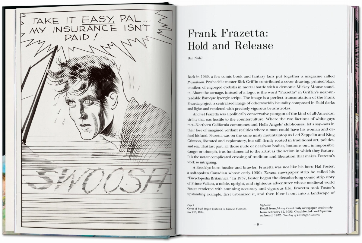 TASCHEN The Fantastic Worlds of Frank Frazetta. 40th Ed Clearance-Verkauf