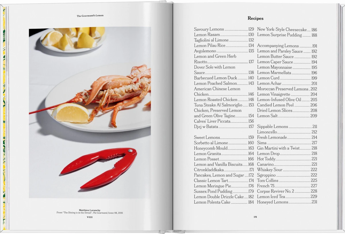 TASCHEN The Gourmand's Lemon. A Collection of Stories and Recipes Günstiger Verkauf