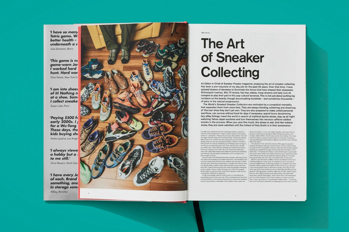 TASCHEN Sneaker Freaker. World's Greatest Sneaker Collectors Limitierter Zeitrabatt